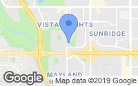 Map of Scenic Acres, AB