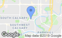 Map of Scenic Acres, AB