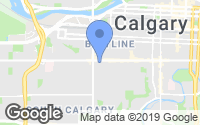 Map of Scenic Acres, AB
