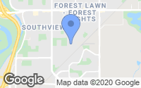 Map of Scenic Acres, AB