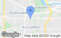 Map of Scenic Acres, AB