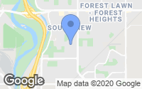 Map of Scenic Acres, AB