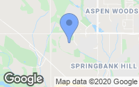 Map of Scenic Acres, AB